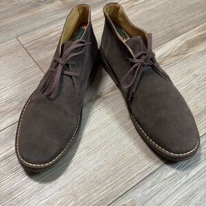Peter Millar Brown Suede Chukka Desert Boots 11M